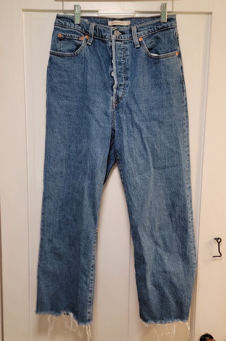 Levi's Ribcage Straight High Rise Jeans - W28 L27